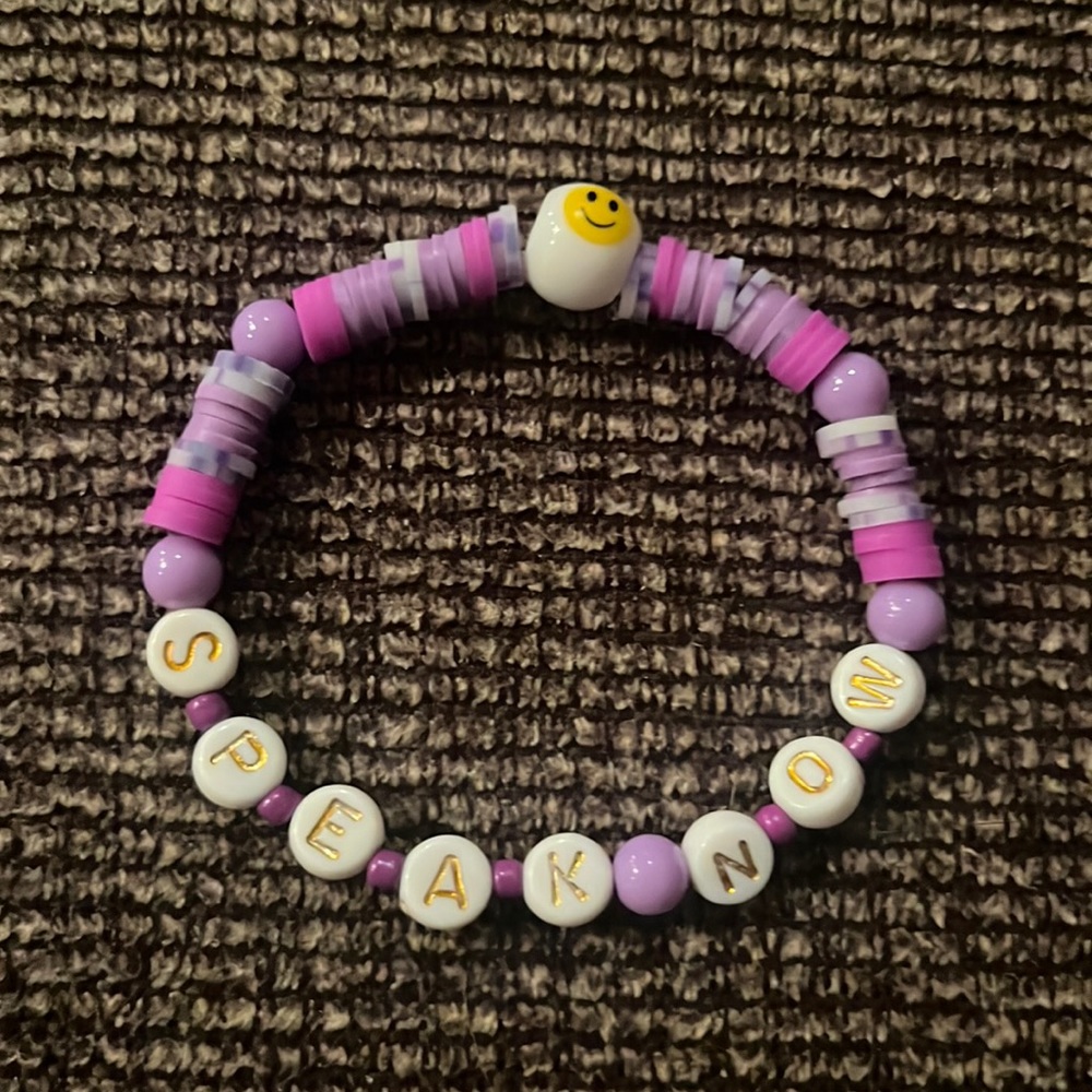 Taylor Swift "Speak Now" bracelet